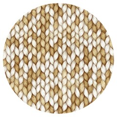 Circular Pattern of Natural Grains Top View