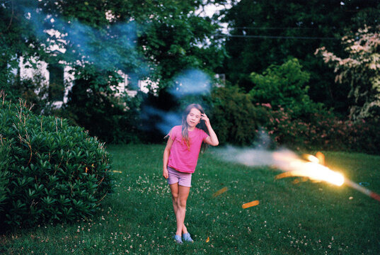Candid Moment on 4th of July