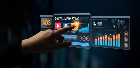 Online ads and digital marketing help brands grow. Content marketing builds engagement. Marketing...