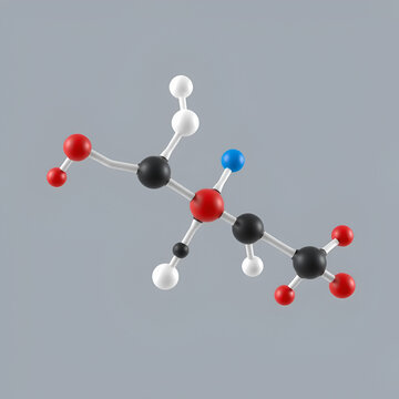 clonidine hydrochloride molecular structure, hydrochloride salt form of clonidine, ball and stick 3d model, structural chemical formula with colored atoms