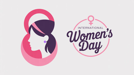 Obraz premium Celebrating international women's day