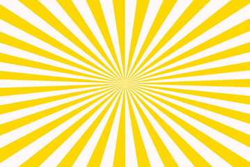 Obraz premium Gold color and Snow color Sunburst for the background. Flag of japanese.