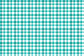 Fototapeta premium LightSeaGreen and white color plaid pattern background. plaid pattern background. Seamless pattern.