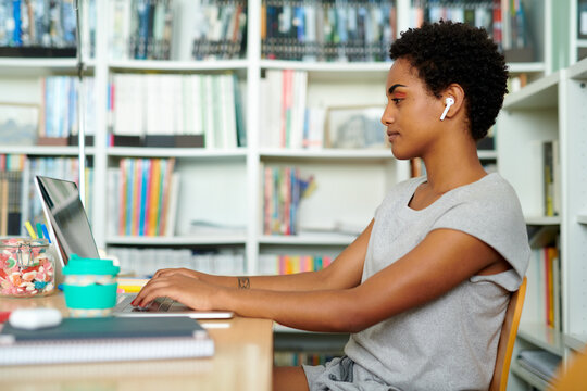 Student doing homework