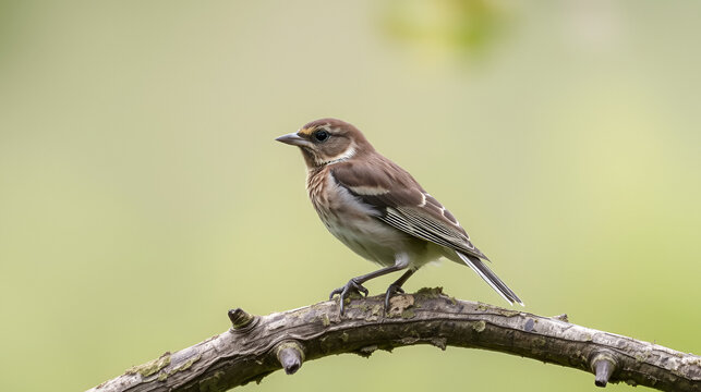 A wild pidgen sitting on a branch.