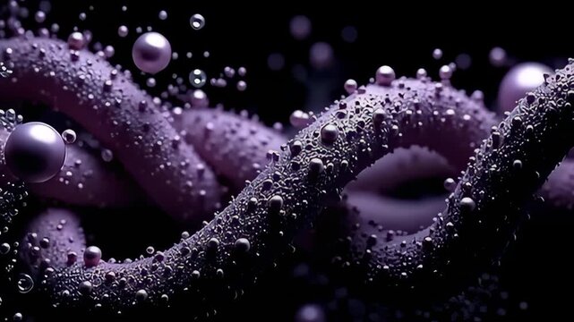 intertwine inward angstrom refined flow, swim vitamin blurs curl inward unison, exhale angstrom lively montage of smooth lavender and bass charcoals, artistically germinate framing an