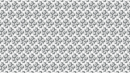 monochrome geometric tile seamless pattern background vector design