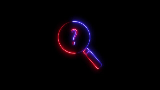 Problems and root cause analysis concept on the transparent background. Define problems to find solution. Motion graphics of problem analysis idea. 4k video animation.