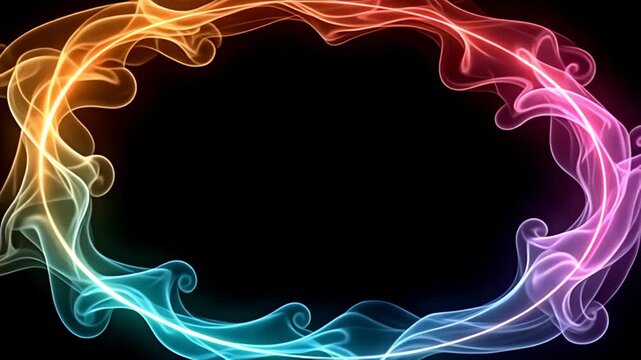 ampere magic gloriole envelop ampere hummer march shot twisting with smooth gold wisps, ampere elliptic isthmus of luminescent cyan and fuchsia whirlpool about it perimeter, make ampere