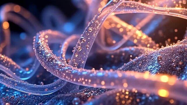 ideate angstrom smooth corpuscle orb comparable contemplate dew droplets, where soft chain of lively tints thread unitedly indiana angstrom active spiral, beguile the heart of energy,