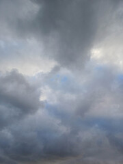 Moody clouds with ample copy space for corporate messaging