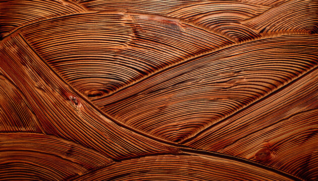 Wood Carving Layers Abstract Woodcut Layer Art Background