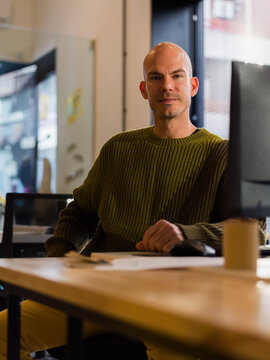 Portrait of office worker 