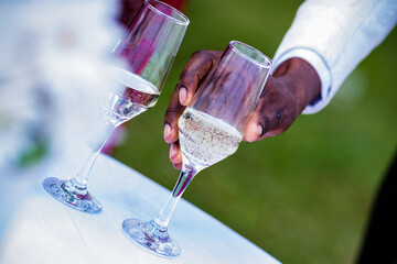 Champagne Sparjling Wine Vineyard Celebrations glass drinks tastes brands weddings