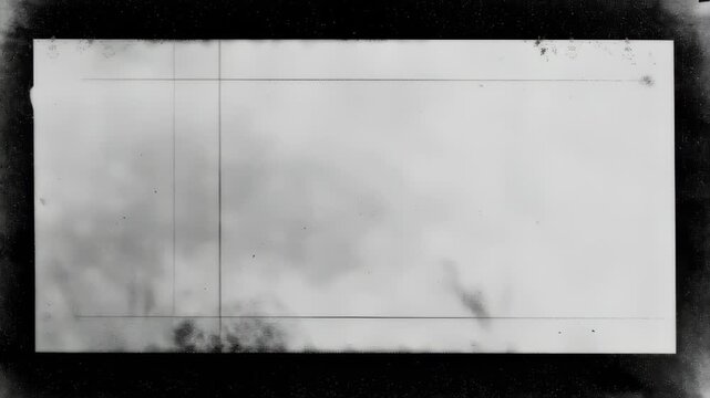 Nostalgic frame with vintage nostalgia camera texture and vdo background create abstract animation motion effect light overlay digital technology glowing celebration video design decoration falling