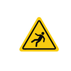 Warning Sign construction icon. Building and engineering equipment