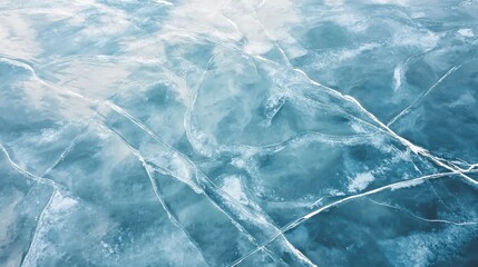 Fototapeta premium Ice texture blue background marble wall, ideal for modern design, digital art, and natural theme visual effects. The icy texture and blue hue create a cool and elegant aesthetic for various applicatio