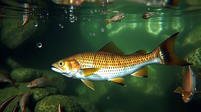 Water pollution kills fish