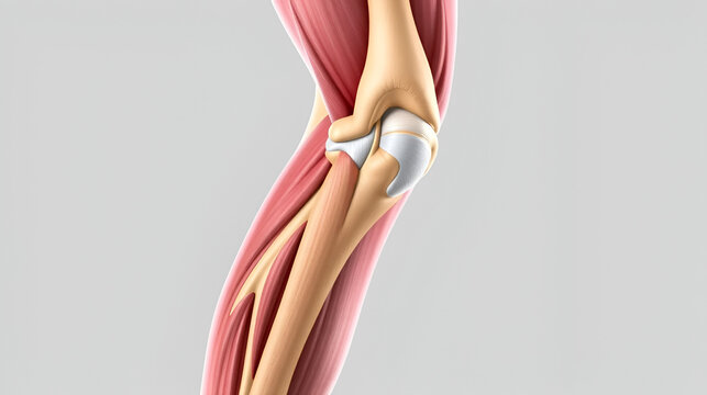 Medical Illustration of Vastus Lateralis Muscle