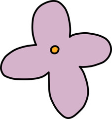 Lilac flowers in full bloom at spring flower festival