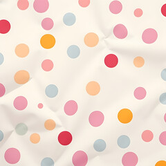 Vibrant watercolor circles on white background