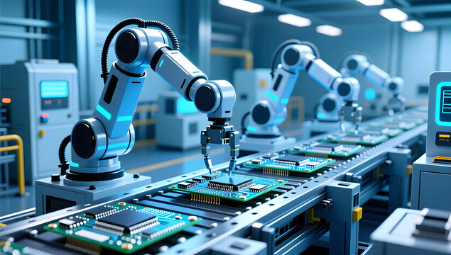 Efficient operation of smart factory automated production line
