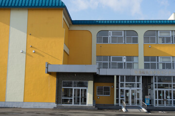 学校の再活用の建物