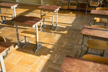 懐かしい教室の風景