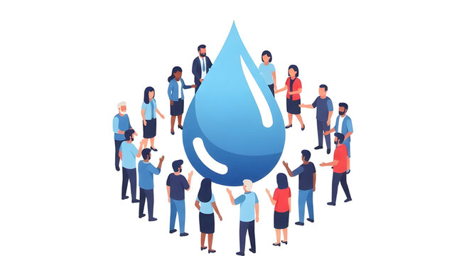 Earth infographic showing 71 percent water coverage concept