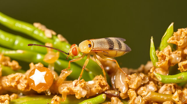 Aphids, plant lice, greenflies, blackflies or whiteflies, Cinara palaestinensis, the Aleppo pine aphid, Hemiptera Aphididae