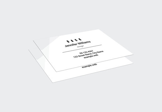 Business Card Mockup