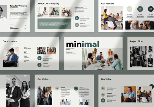 Minimal Presentation Template