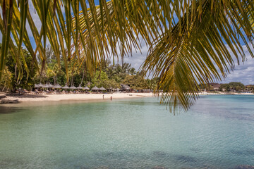 Plage mauricienne 