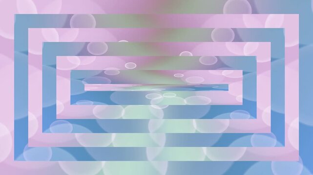 Futuristic 3d geometric wallpaper featuring a blue abstract colorful background with square pattern shapes and vector art illustration for a professional business technology web banner backdrop