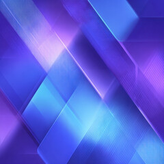 Obraz premium A blue and purple background with a pattern of squares and lines. The background is a mix of blue and purple, with the purple being more dominant. The squares and lines create a sense of movement