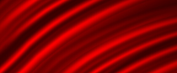 Deep Red Luminous Waves. A striking dark red vector background with glowing, silk-like fluid waves. Ideal for dramatic cinematic headers, luxury branding, and high-impact digital wallpapers. © Mamank Mr