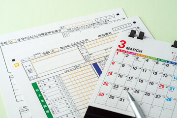 確定申告書のイメージ