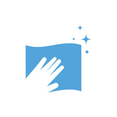Cleaning logo icon