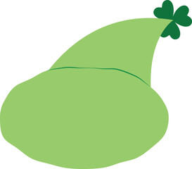 St. Patrick&rsquo;s Day Green Leprechaun Hat Clipart