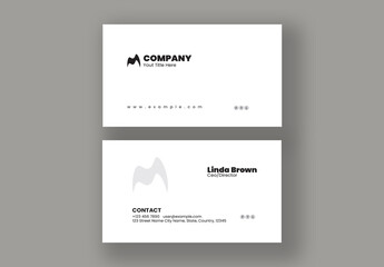 Business Card Design Layout