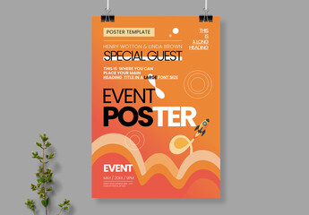 Modern Creative Event Poster Template