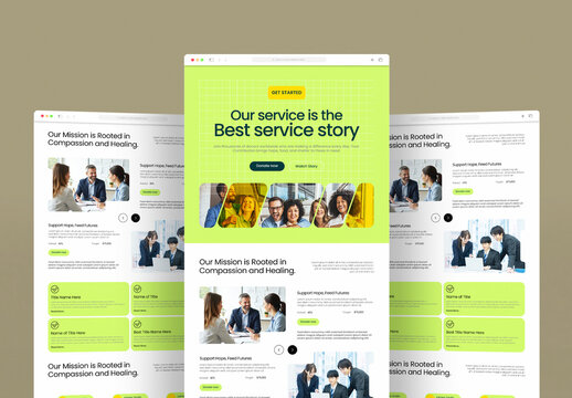 Monthly Nonprofit Email Newsletter for Donors & Supporters