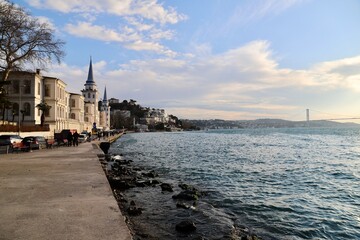 Architectural Facade of Heritage Dome Structure, Vintage Stone Architecture with Tower and Dome