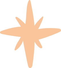 Fototapeta premium Geometric Star Vector