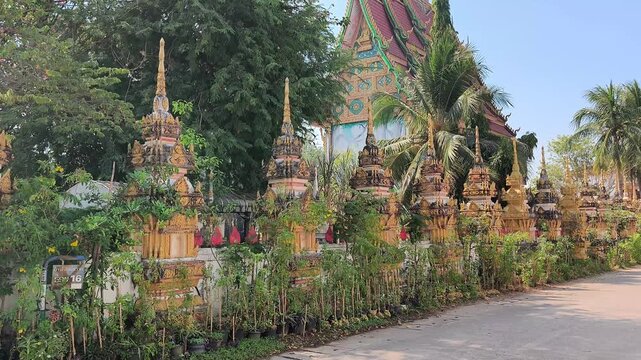 Sidestreet in Laos Vientiane