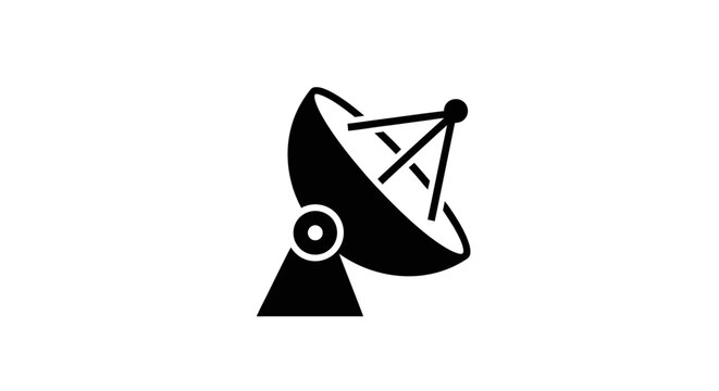 Satellite Dish Antenna Communication Technology.