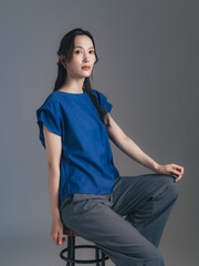 Obraz premium 女性ポートレート