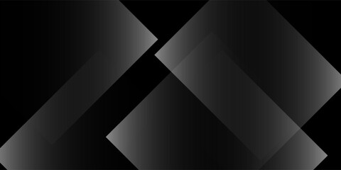 Black and grey abstract cover design on light silver background for business presentations.