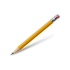 pencil isolated on white background