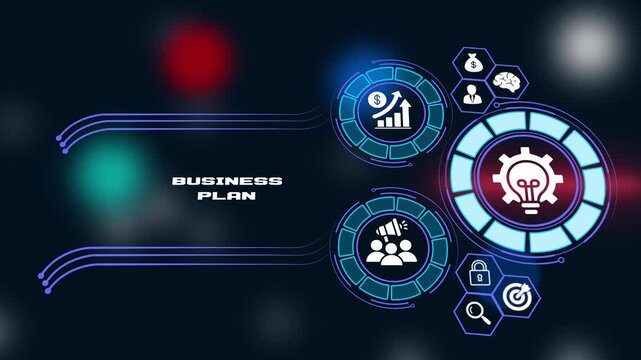 Business Plan Concept for Strategic Project Development and Financial Growth Roadmap for Startup Success